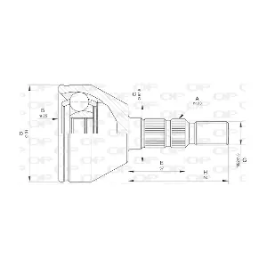 OPEN PARTS CVJ5603.10
