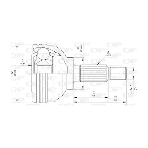 CVJ5627.10 OPEN PARTS