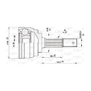 CVJ5172.10 OPEN PARTS