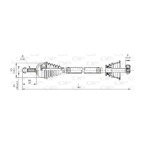 DRS6036.00 OPEN PARTS