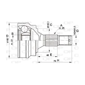 OPEN PARTS CVJ5013.10
