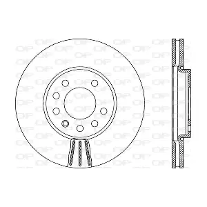 OPEN PARTS BDR1991.20