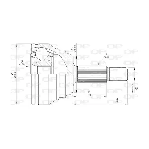 OPEN PARTS CVJ5539.10