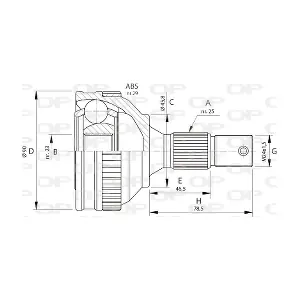 OPEN PARTS CVJ517510