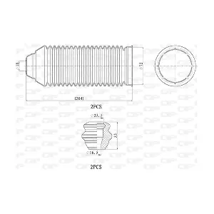 DCK5051.04 OPEN PARTS