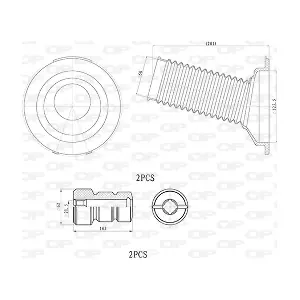 DCK5016.04 OPEN PARTS