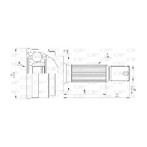 CVJ5578.10 OPEN PARTS