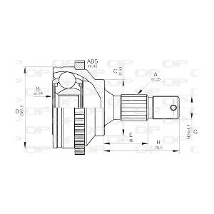 OPEN PARTS CVJ5499.10