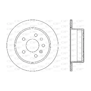 OPEN PARTS BDR1421.10