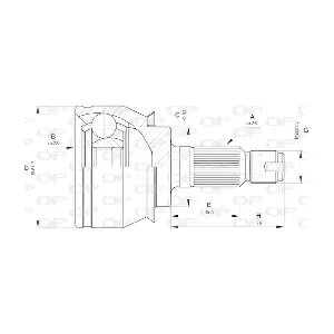 OPEN PARTS CVJ5528.10