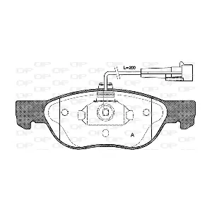 OPEN PARTS BPA0587.12