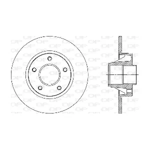 OPEN PARTS BDA2305.10