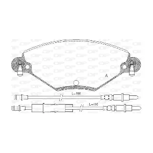 OPEN PARTS BPA0828.04