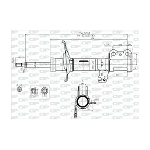SAB8708.31 OPEN PARTS