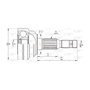 OPEN PARTS CVJ5281.10