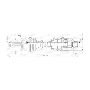 OPEN PARTS DRS6011.00