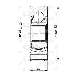 OPEN PARTS CVJ539920