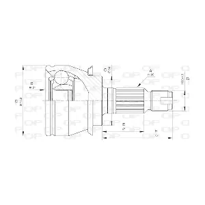 OPEN PARTS CVJ5488.10