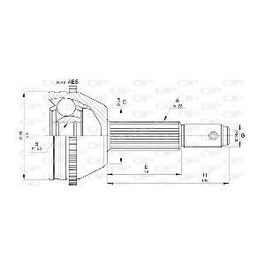 OPEN PARTS CVJ5790.10