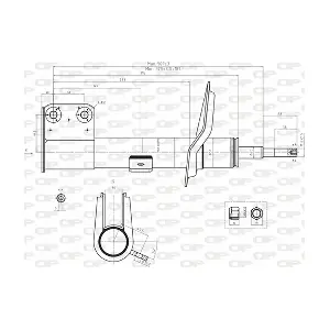 SAB8105.31 OPEN PARTS