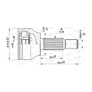 OPEN PARTS CVJ5513.10