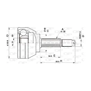 OPEN PARTS CVJ5003.10