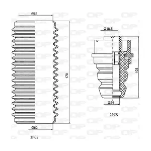 DCK5045.04 OPEN PARTS