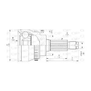 CVJ5648.10 OPEN PARTS