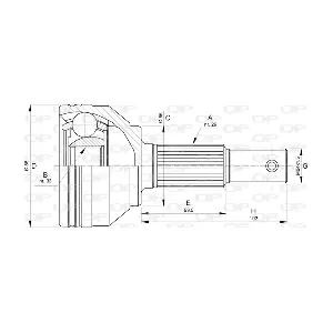 CVJ5755.10 OPEN PARTS