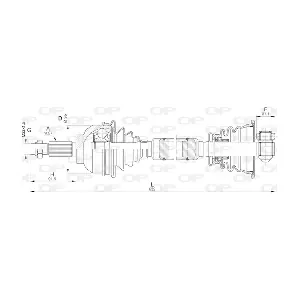 DRS624100 OPEN PARTS