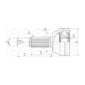 CVJ5839.10 OPEN PARTS