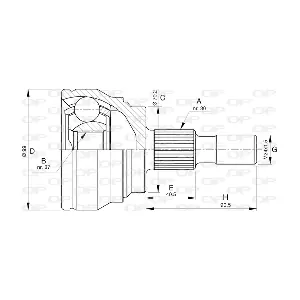 OPEN PARTS CVJ5773.10