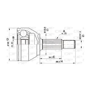 OPEN PARTS CVJ5344.10