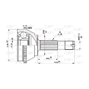 CVJ5118.10 OPEN PARTS