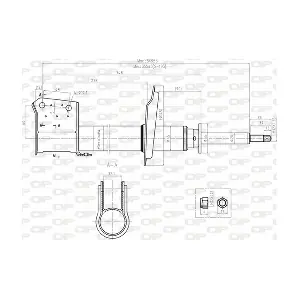 SAB8045.31 OPEN PARTS