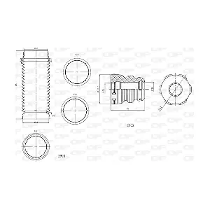 OPEN PARTS DCK5020.04