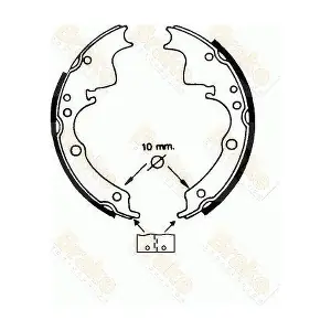 Brake ENGINEERING SH2220