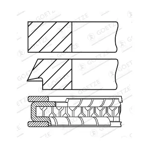 08-437400-10 GOETZE ENGINE