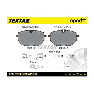 TEXTAR 2626801CP