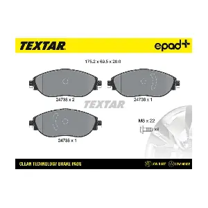 TEXTAR 2473806CP