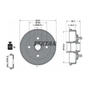 94017800 TEXTAR