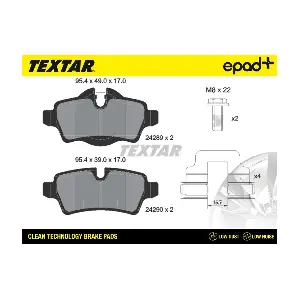 TEXTAR 2428901CP