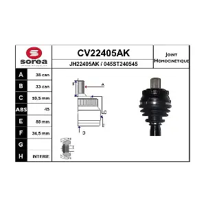 EAI CV22405AK