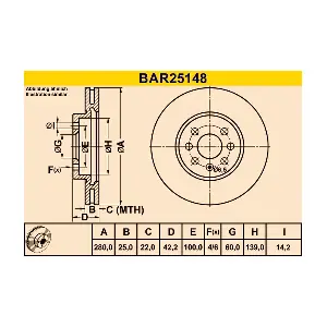 BARUM BAR25148