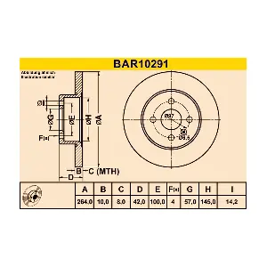 BARUM BAR10291