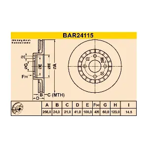 BARUM BAR24115
