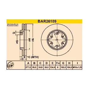 BAR26109 BARUM