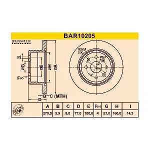 BARUM BAR10205