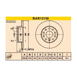 BARUM BAR12158