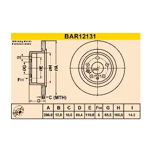 BARUM BAR12131